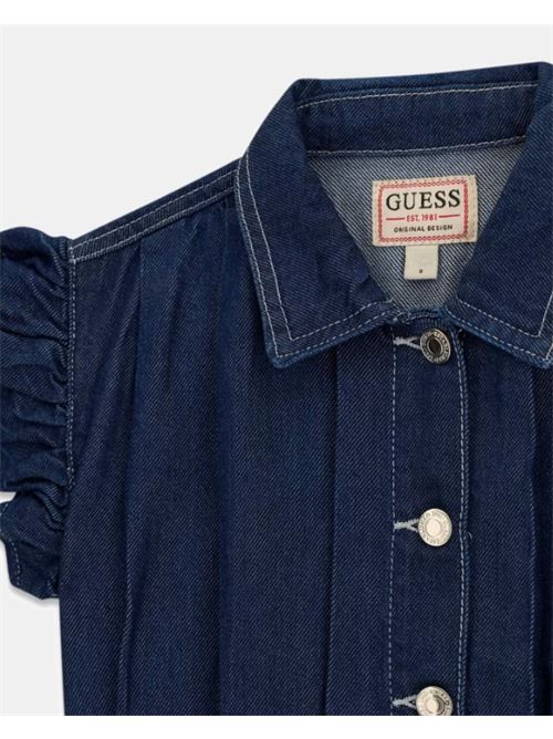 tencel rigid denim vest GUESS | J6GN00 D8280IGOF